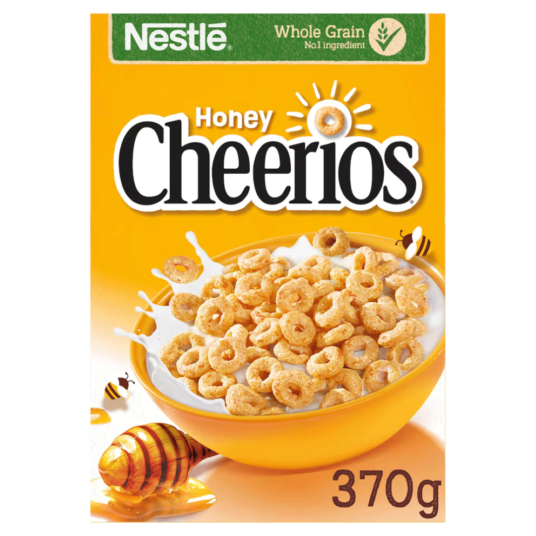 NESTLE CHEERIOS HONEY CEREAL 370G